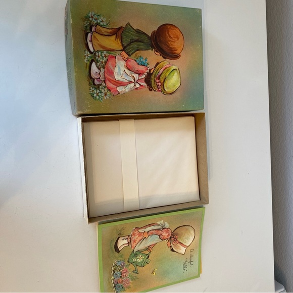 8 Vintage Box Quality Crest Greeting Cards Unused “Lovables” All Occasion - Picture 6 of 8